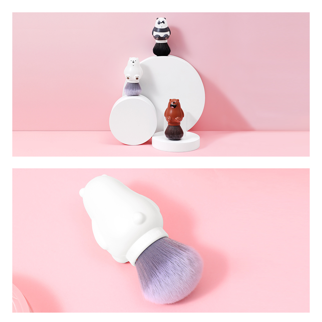 Cọ trang điểm We Bare Bears Miniso