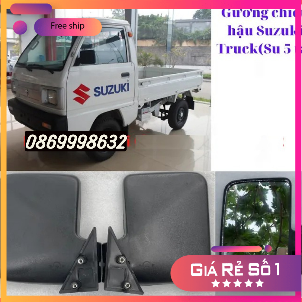 Gương Chiếu Hậu Đứng Suzuki carry 5tạ 7chỗ Su cóc