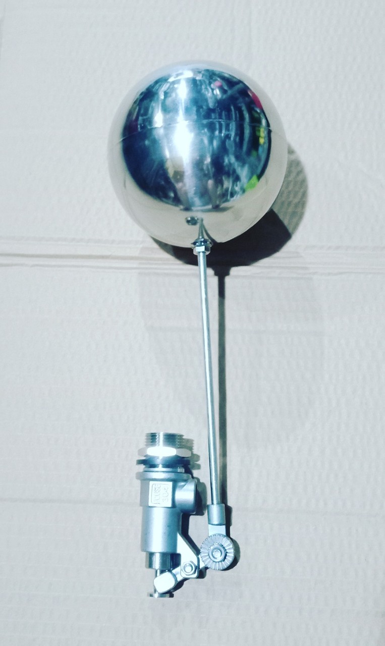 Phao cơ Inox bồn nước gia đình phi 27mm