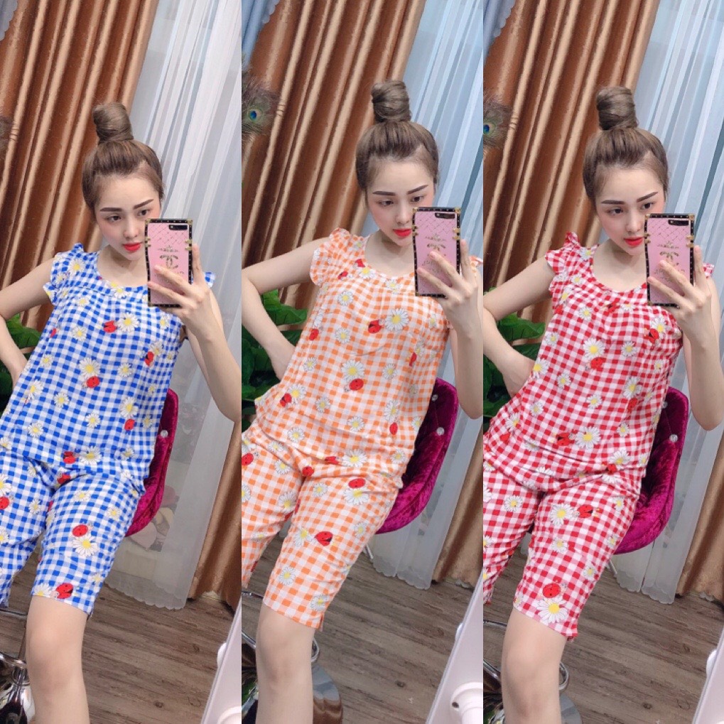 ĐỒ BỘ LỤA HỌA TIẾT THÚ MẶC NHÀ DỄ THƯƠNG (ẢNH THẬT KÈM VIDEO) GIAO HÌNH NGẪU NHIÊN, (SIZE 40-75KG) - TL06