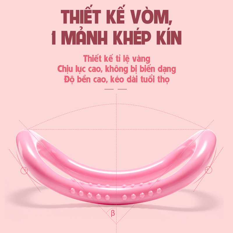 Vòng tập Yoga Myring Nhựa ABS cao cấp, Có gai massage - Shop Toàn Châu