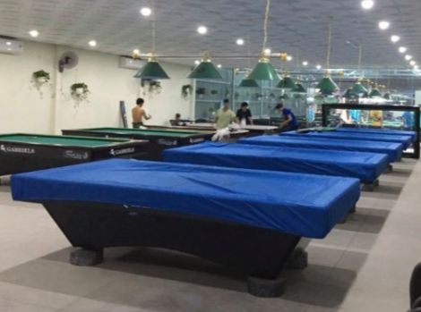 Bạt phủ/che bàn bida bi-a siêu bền 280x160x20 vải phủ bảo vệ mặt bàn bi-a chống bụi nắng gió