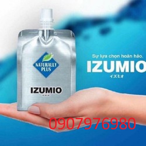[HCM]Nước uống thần kì giàu Hydro Izumio thùng 48 bịch - IZU48 - 0907976980