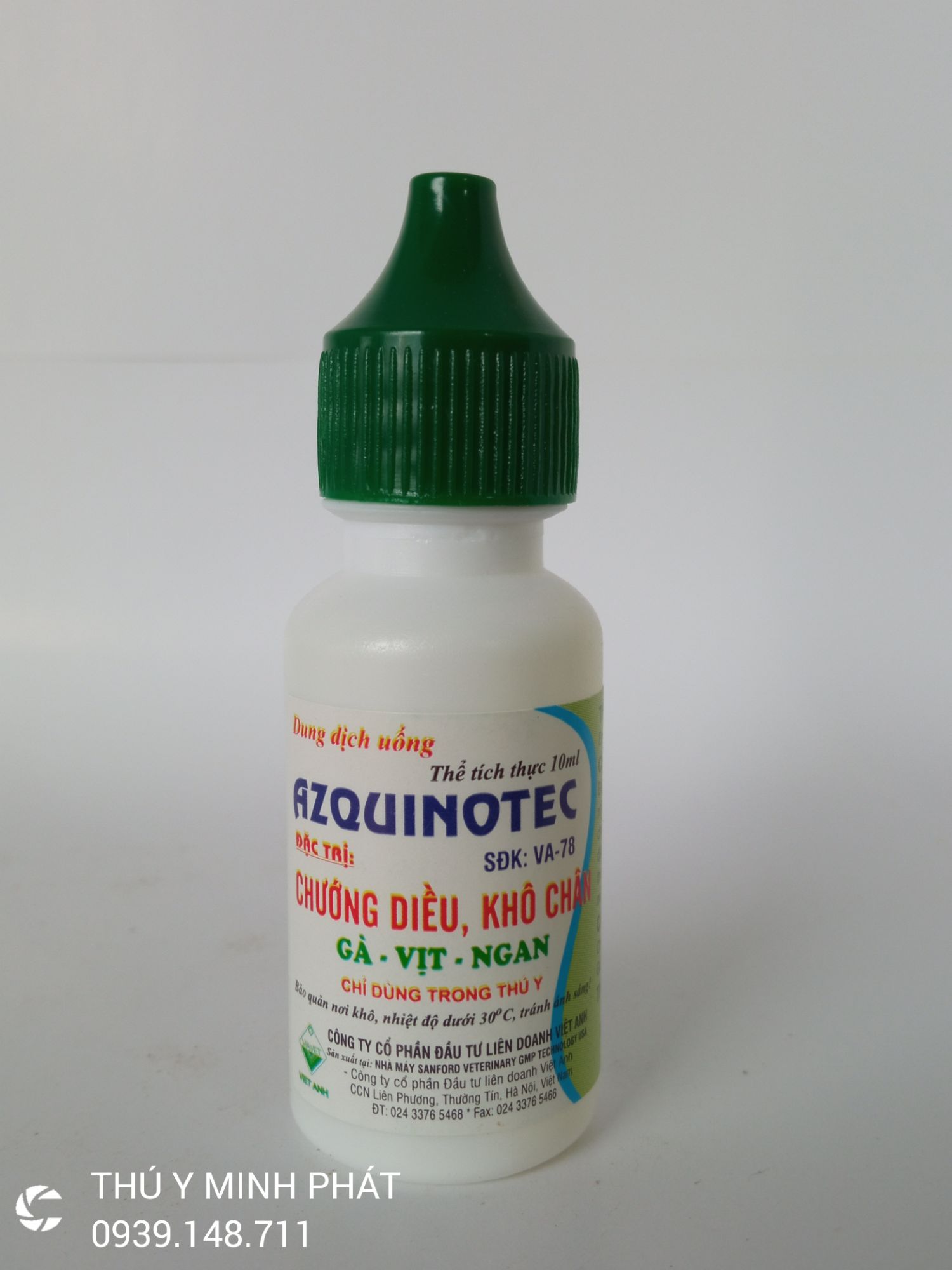 2 CHAI AZQUINOTEC CHAI 10ML (AZ QUINOTEC) CHƯỚNG DIỀU KHÔ CHÂN