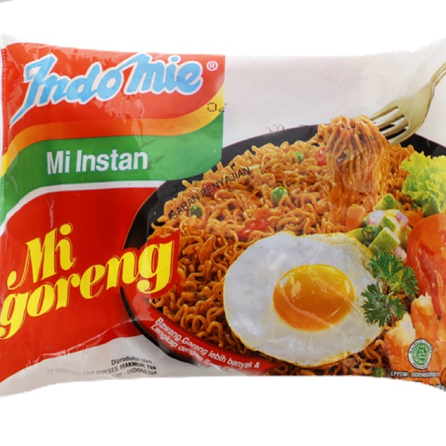 Thùng 40 gói mì xào khô indomie goreng Vị Đặc Biệt 85g