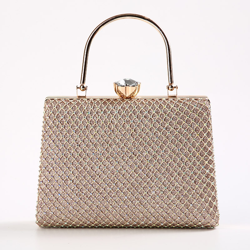  Clutch dự tiệc đính đá cực sang trọng thiết kế kiểu dáng túi xách VDT17 