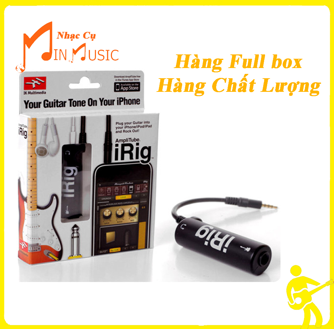 Thiết Bị Kết Nối Irig Guitar | dùng thâu âm livestream cho điện thoại