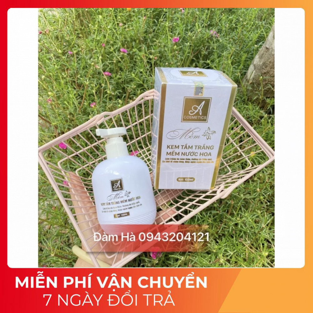 Tắm Trắng mềm mẫu mới Phương Anh A Cosmetics