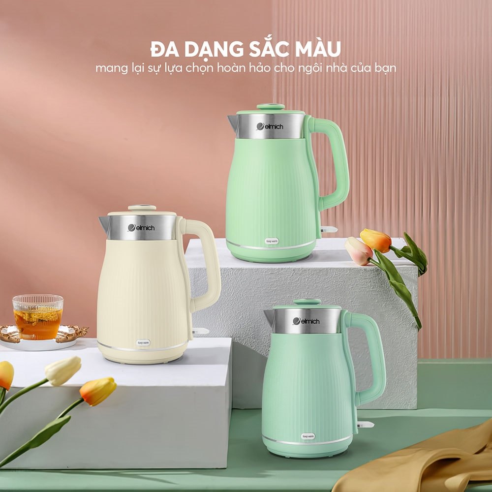 Ấm siêu tốc elmich kee 8457
