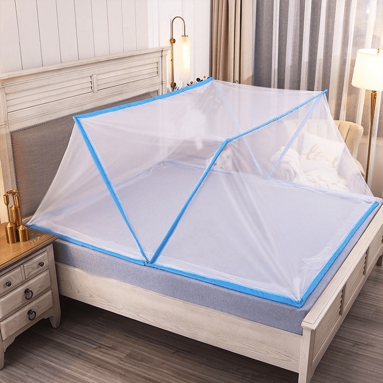 Màn chụp tự động chống muỗi 1m6x2m hiệu quả, mang lại giấc ngủ an toàn và êm ái
