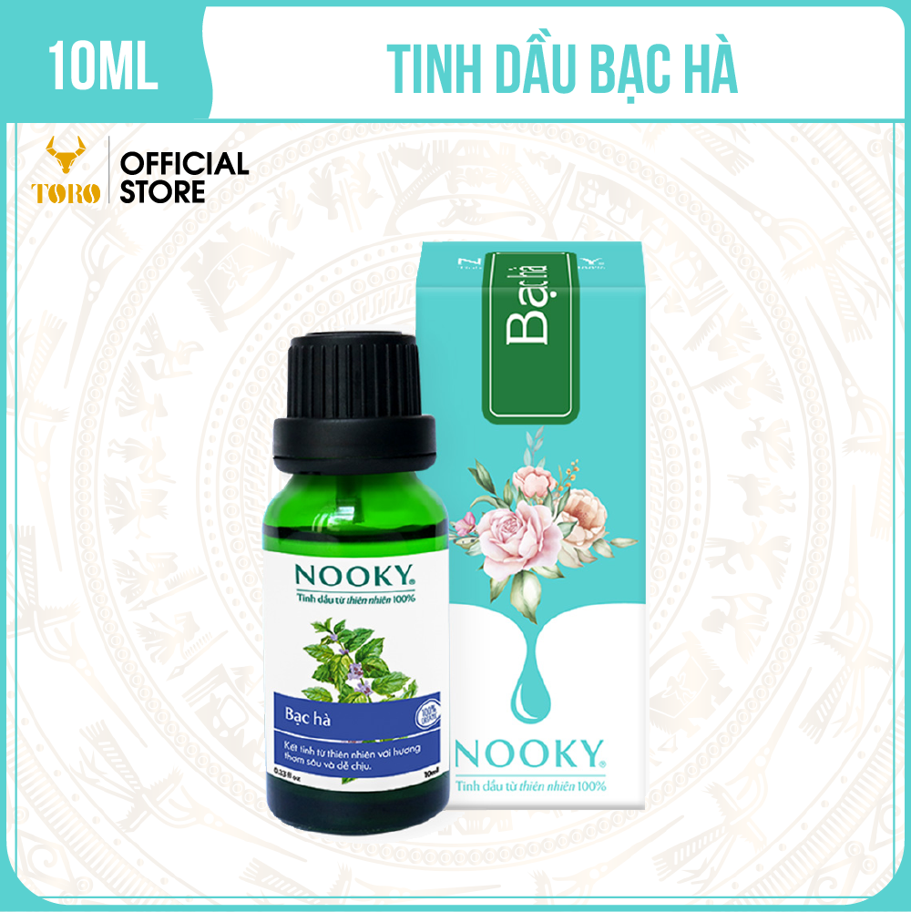 [10ml] Tinh Dầu Bạc Hà Nooky Nguyên Chất 100% | TORO FARM