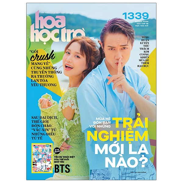 Fahasa - Hoa Học Trò Số 1339 - Tặng Kèm Fanbook Khổ Lớn BTS