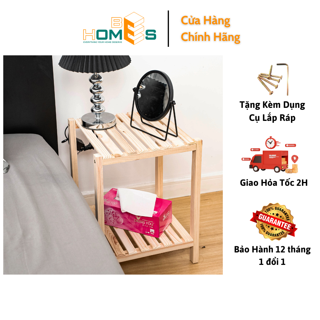 Kệ đa năng - kệ tab đầu giường 2 tầng