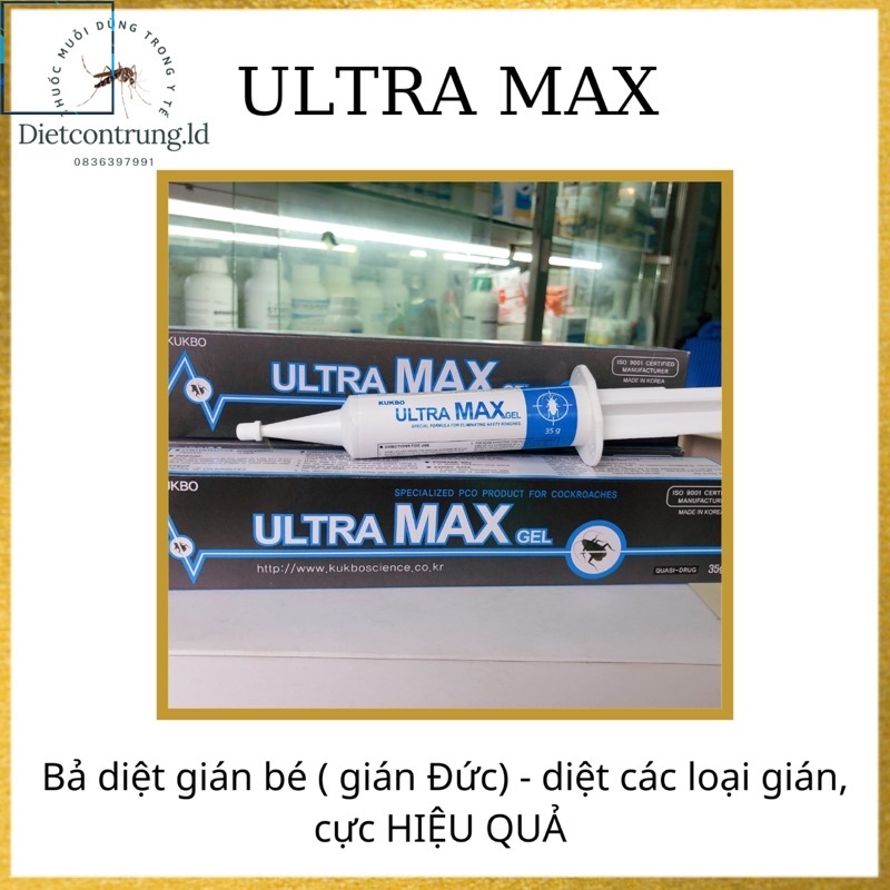 Thuốc diệt gián đức ultra max .