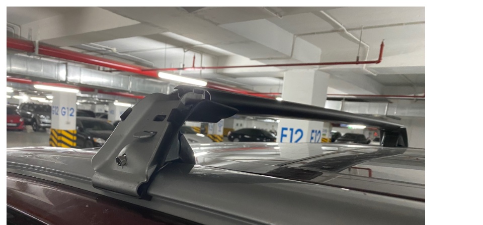 02 Thanh giá đỡ giá nóc hành lý chuyên dụng Thanh ngang hợp kim nhôm cho các dòng xe SUV Hyundai SantaFe, Kia Sorento, Hyundai Tucson.... , SS750