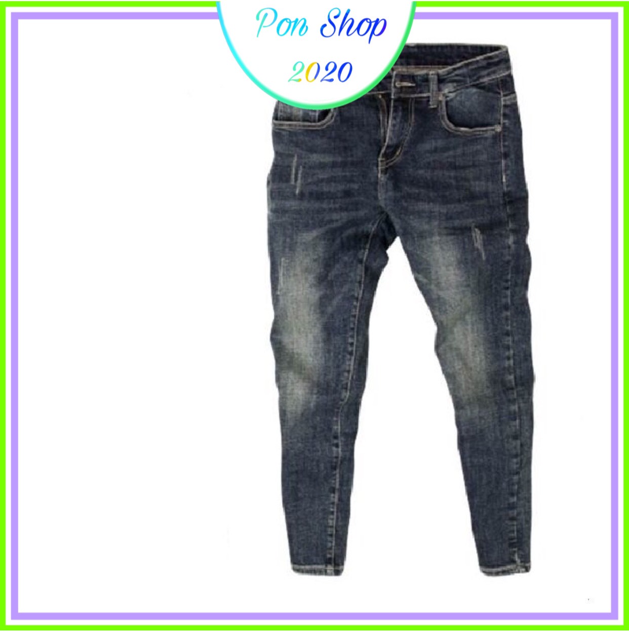 Quần Jean Nam, Quần Bò Nam Co Giãn Kiểu Mới Hot MJN01