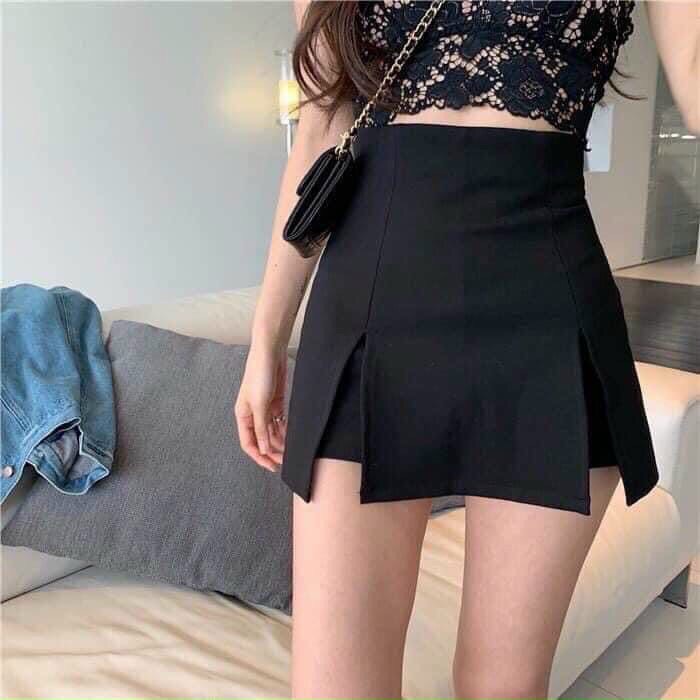 CHÂN VÁY XẺ 2 BÊN NỮ KIỂU DÁNG XINH XẮN ĐÁNG YÊU M98Q.
