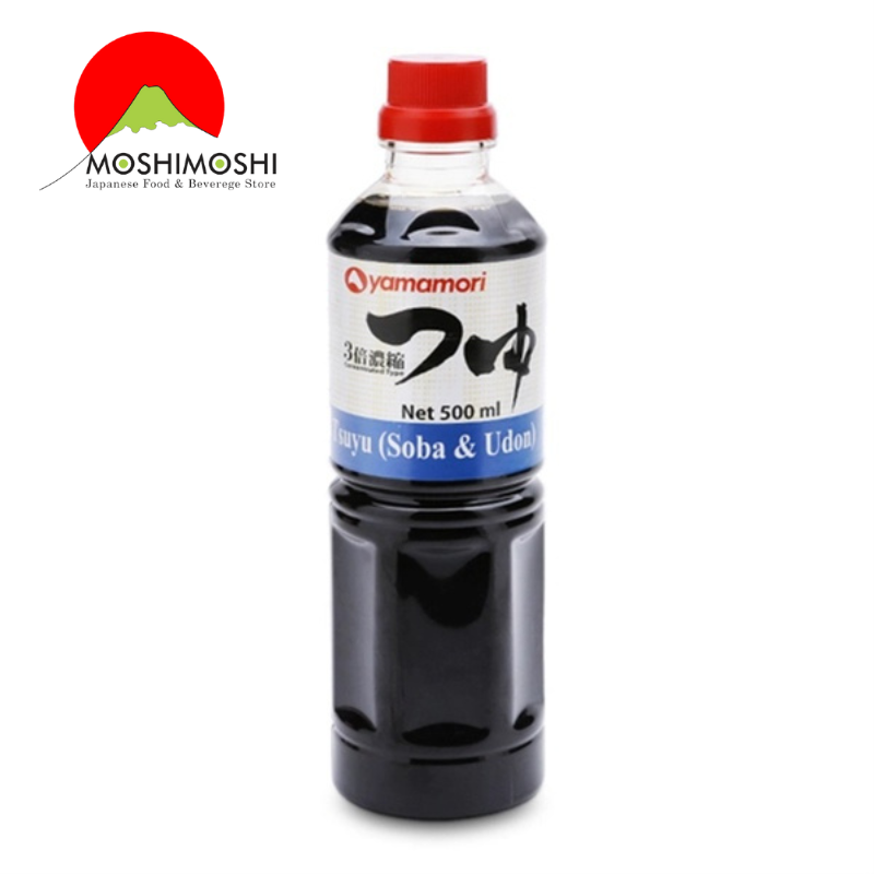 Nước Sốt Tsuyu 3 Bai 500ml chấm với mì Soba, Udon