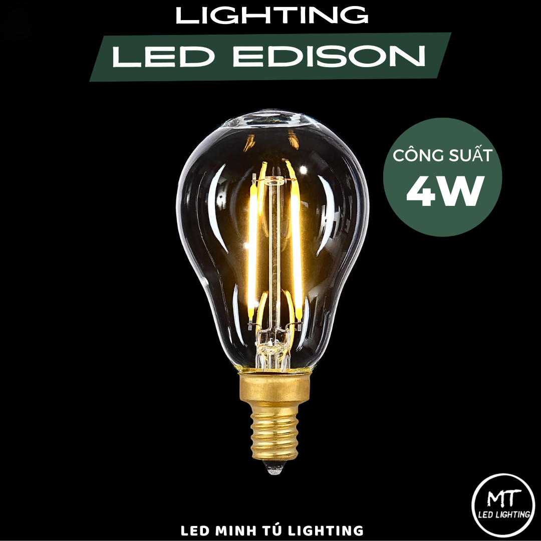 Bóng led edison nhiều loại