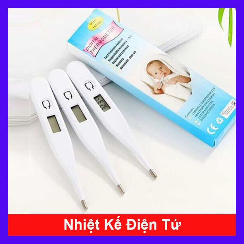 Nhiệt Kế Điện Tử Đo Thân Nhiệt Nhanh Trong Vòng 30 Giây