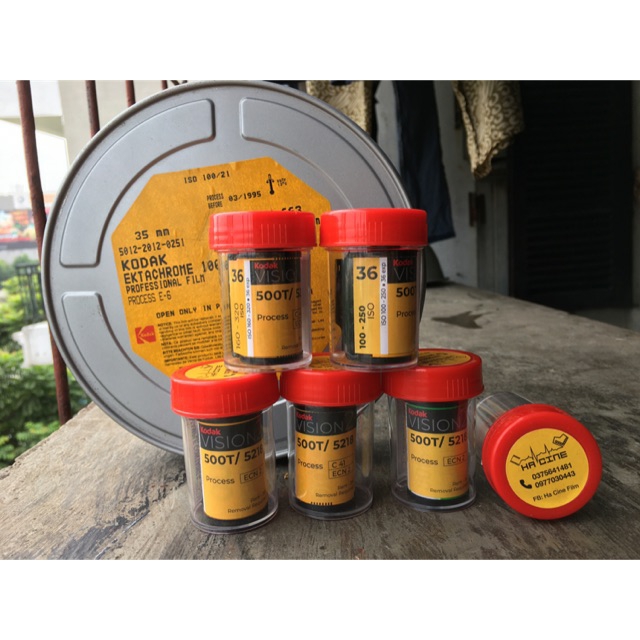 Film kodak vision 2 500T (5218) - iso 200 - 36 kiểu - chụp được máy cơ và máy PnS