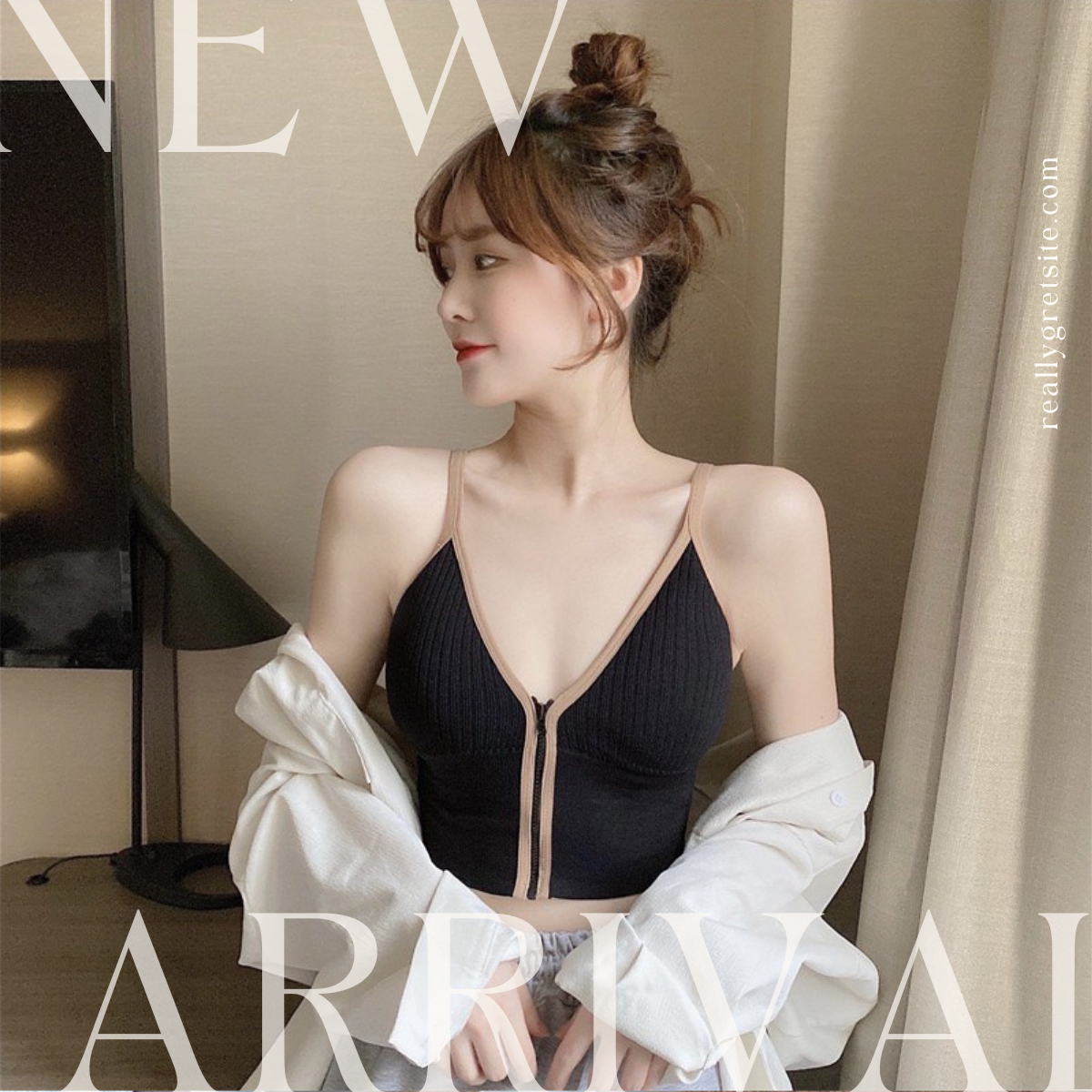 Áo 2 dây nữ, áo bra nữ khóa trước, áo nữ kiểu croptop tập gym, yoga hay đi biển, áo kiểu nữ đẹp hot nhất hiện nay