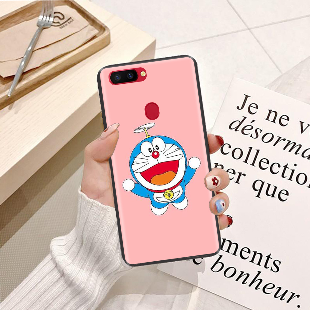 [HCM]Ốp lưng Doremon Vui Nhộn viền silicon dẻo TPU dành cho điện thoại Oppo R7