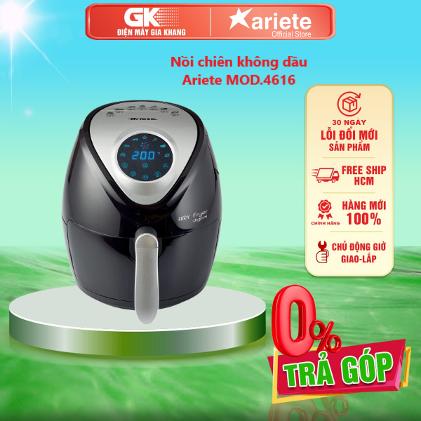 Nồi chiên không dầu ariete mod.4616 - giao toàn quốc