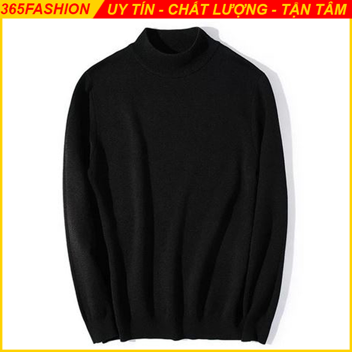Áo len cổ 3cm, chất len mịn, kín gió, siêu ấm, áo len nam, chất liệu len dệt cao cấp - 365fashion