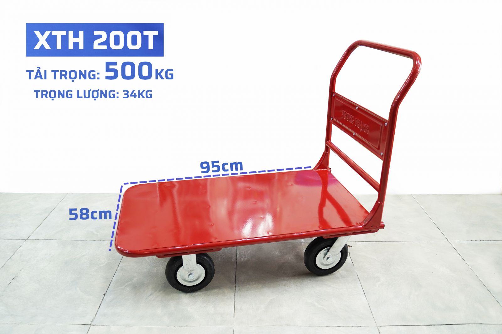 Xe đẩy tay 4 bánh Phong Thạnh XTH 200T