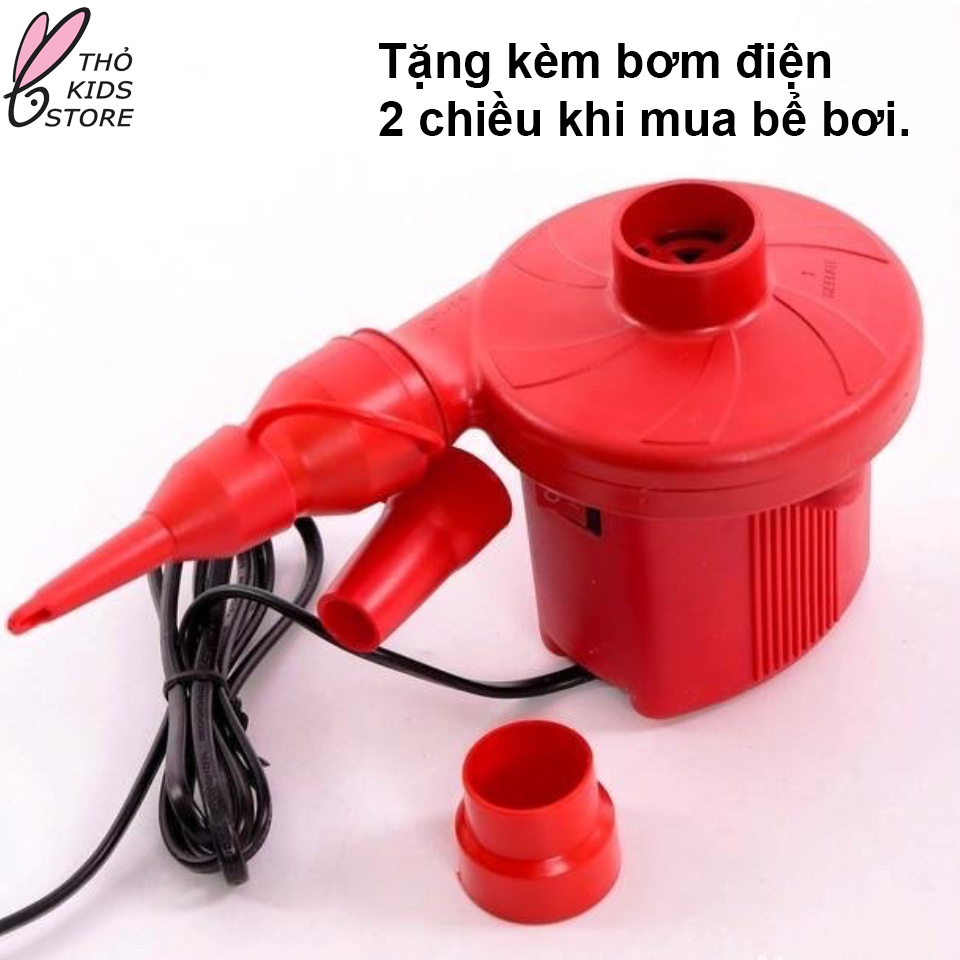Bơm điện 2 chiều-bơm bể bơi phao
