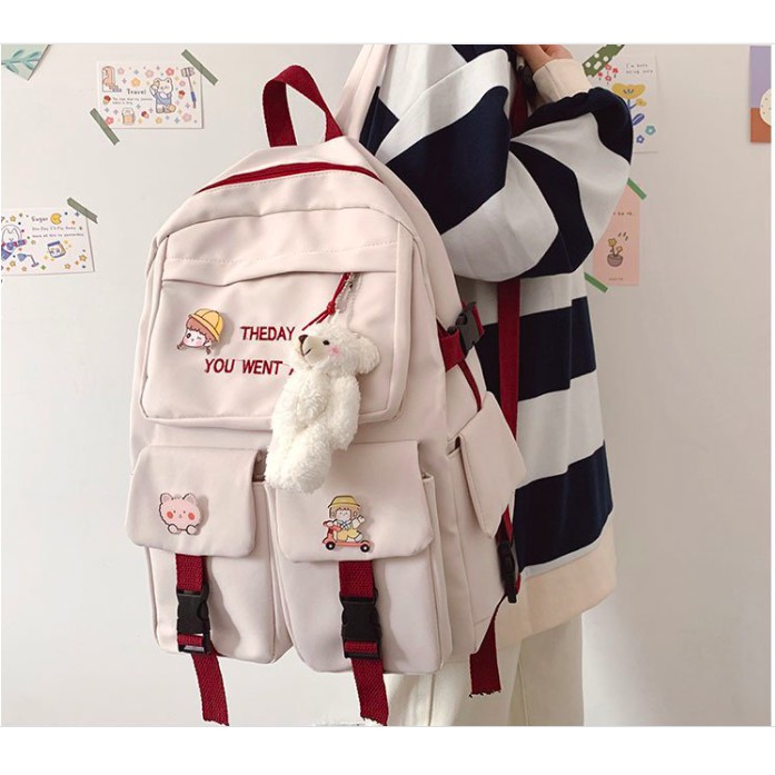 Balo ulzzang chống nước The Day You Want Away