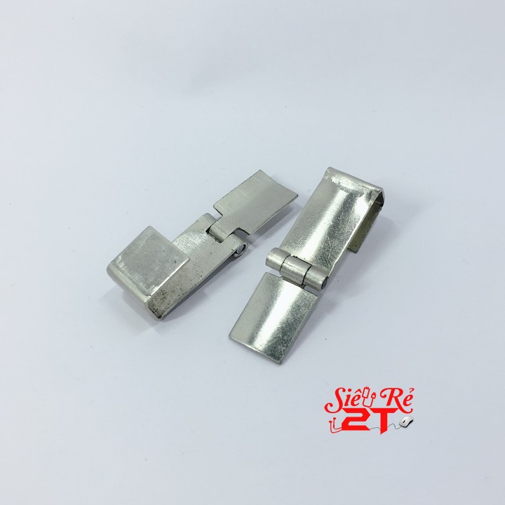 Bản lề zippo 3 chấu niken kèm chốt bản lề - bản lề zippo 3 chấu cho dòng 194x