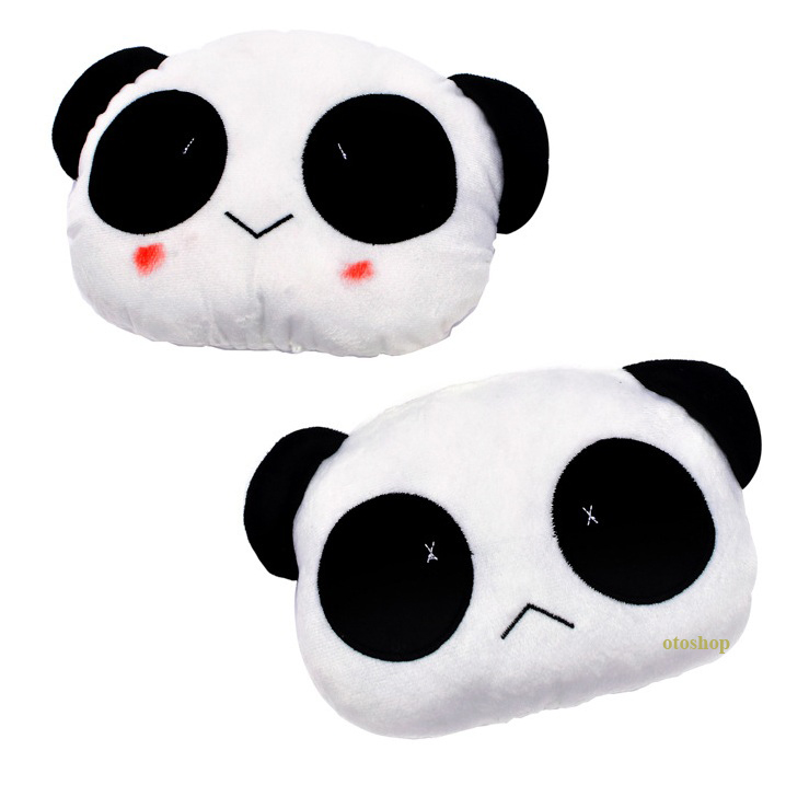 [HCM]Gối tựa đầu chống mỏi cổ hình gấu trúc Panda trên ô tô