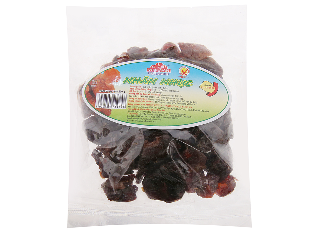 NHÃN NHỤC 200GR VIỆT SAN