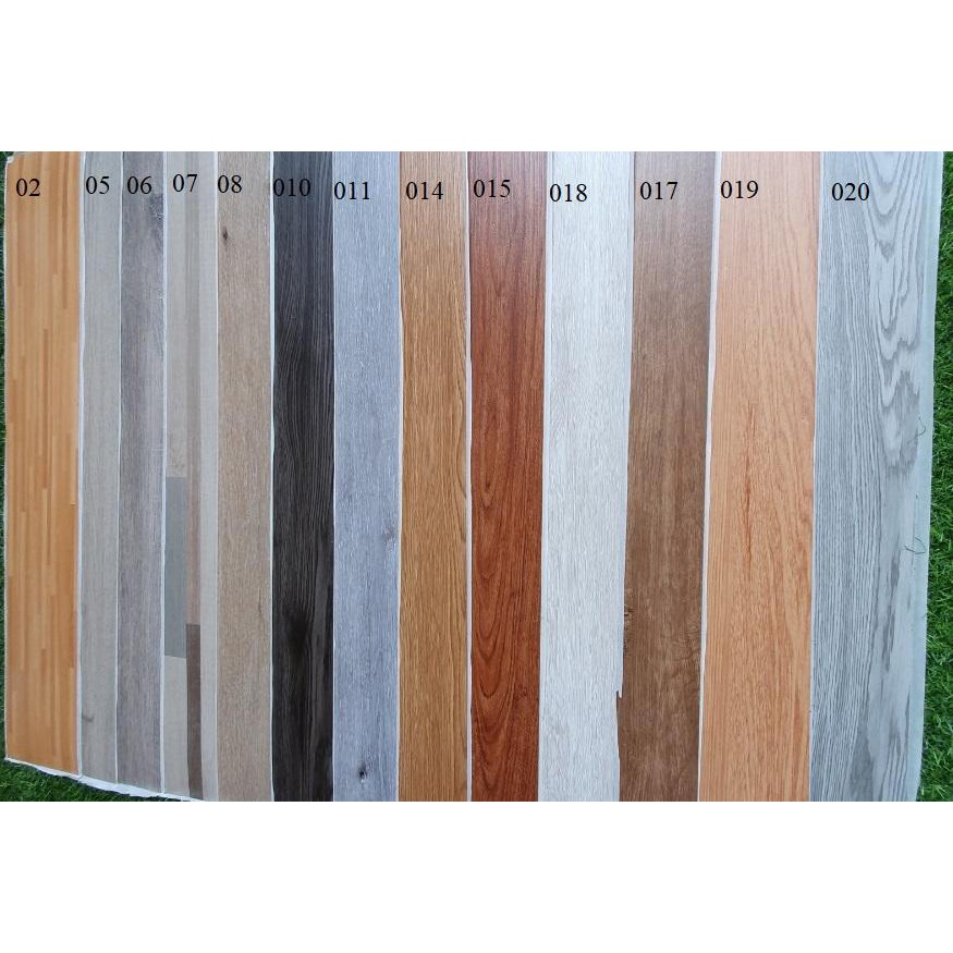 36 tấm Sàn nhựa vân gỗ pvc tự bóc dán sàn sang trọng