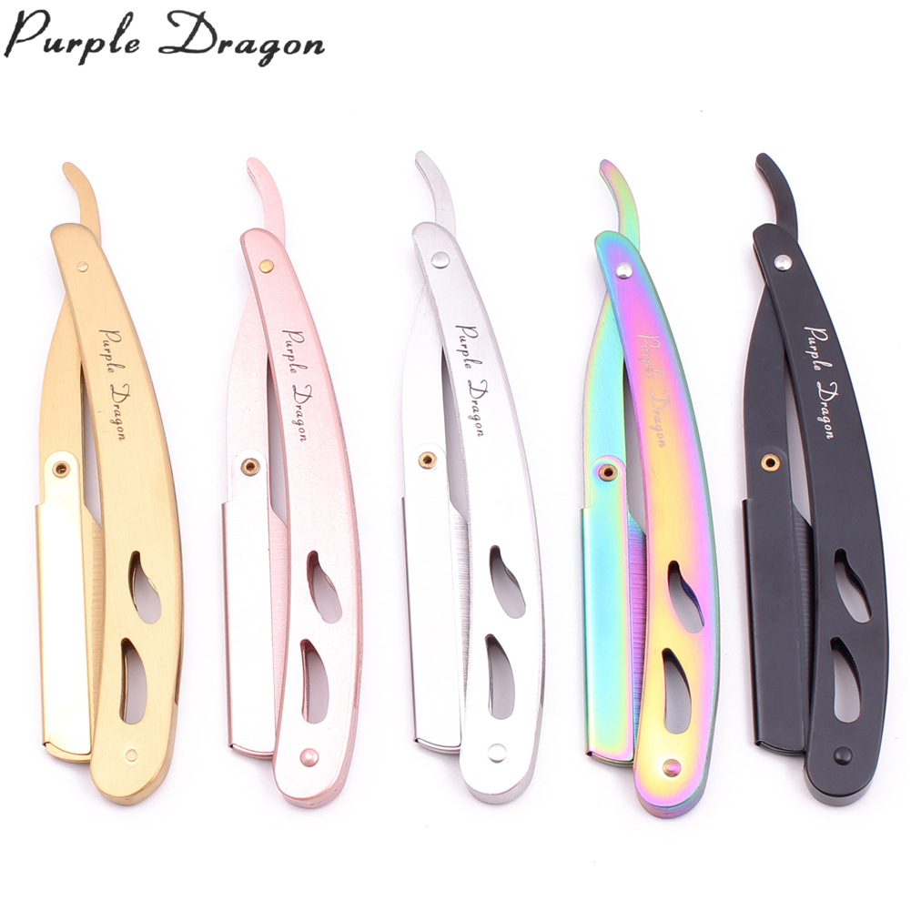 Dao cạo râu - dao cạo mặt barber purple dragon