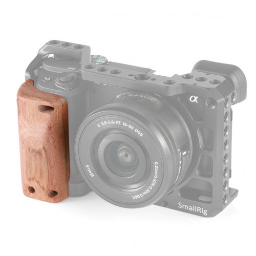 SmallRig Tay cầm bằng gỗ cho Sony A6400 Cage APS2318 | Bảo hành 24 tháng