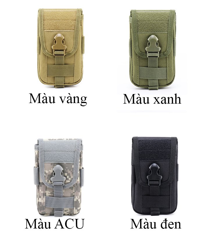 Túi Đựng điện thoại cài thắt lưng hoặc balo chiến thuật