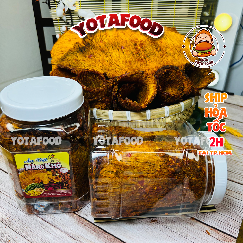 Khô bò miếng loại 1 ( Thơm ngon - đặc biệt ) Yotafood - 500Gr