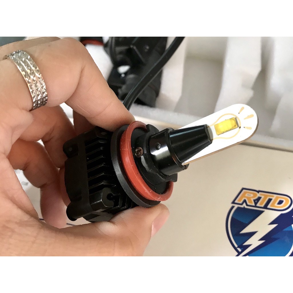 Bóng đèn pha led sáng trắng xe Nouvo 5-6, xe hơi