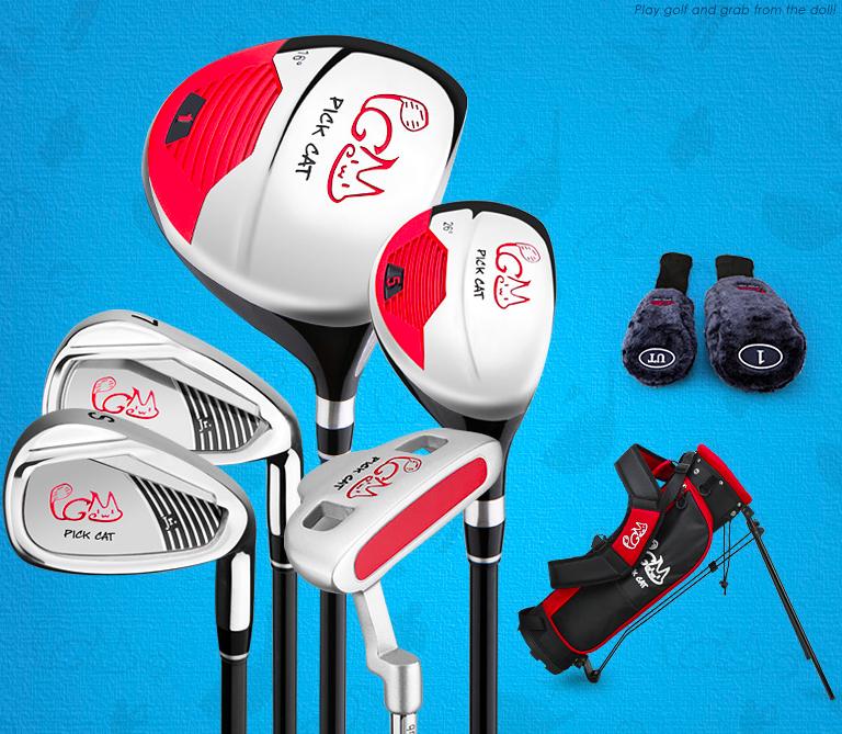 Bộ gậy trẻ em Pick Cat tặng kèm 1 găng tay Titleist