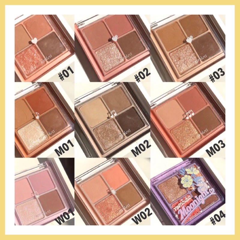 [HCM]Bảng màu mắt 4 ô Romand cam kết hàng đúng mô tả chất lượng đảm bảo an toàn đến sức khỏe người sử dụng