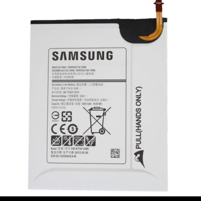 Pin Samsung Galaxy TAB T560/T561/T565/TAB E 9.6/EB-BT561ABE/T561Y123123