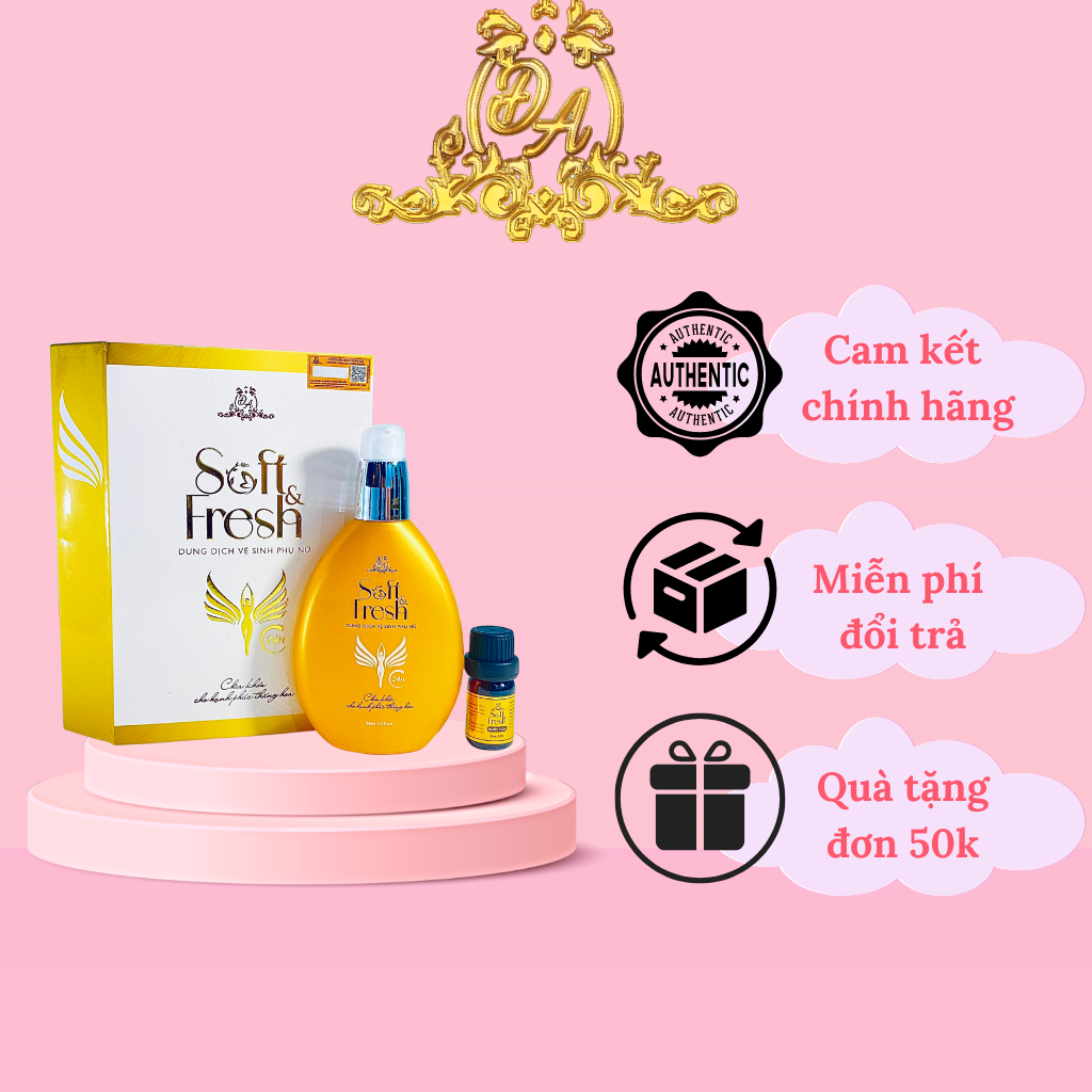 Dung dịch vệ sinh đông anh chính hãng 120ml tặng nước hoa vùng kín - dung dịch vệ sinh collagen x3 chính hãng - dung dịch vệ sinh phụ nữ đông anh - dung dịch vệ sinh soft & fresh - mỹ phẩm đông anh chính hãng
