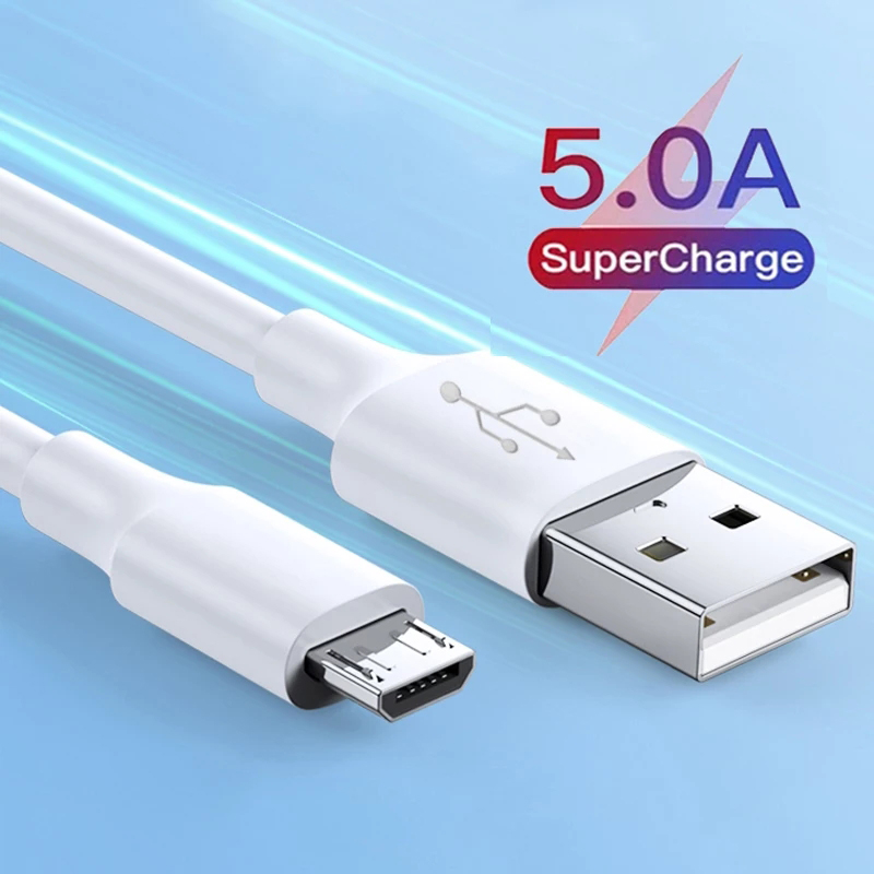 Cáp micro usb sạc nhanh 5a cho samsung android sạc nhanh cáp usb dây điện thoại di động cho honor