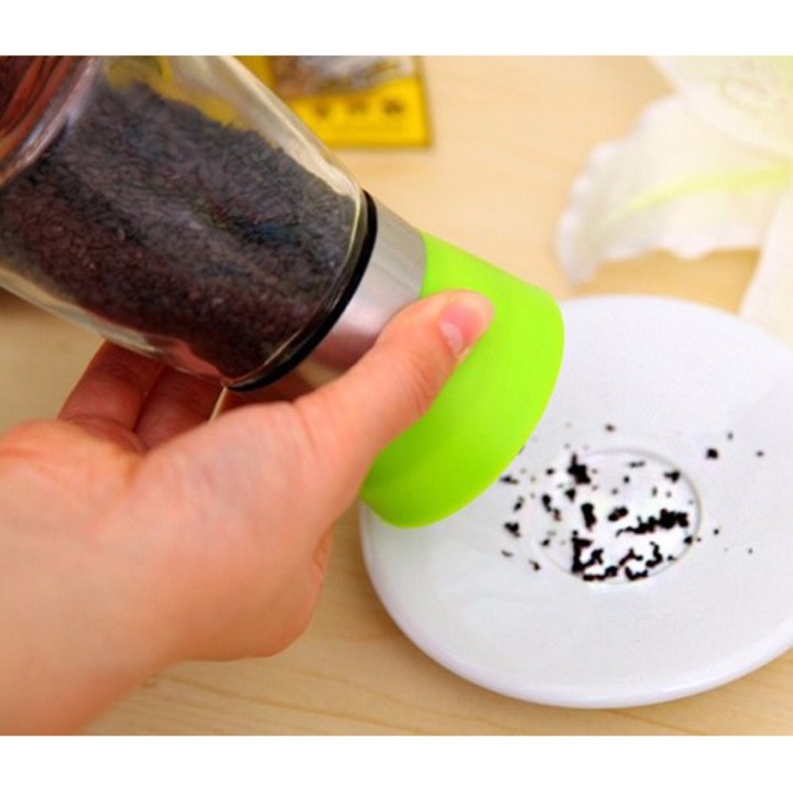 Hũ xay tiêu, đựng gia vị mini tiện dụng
