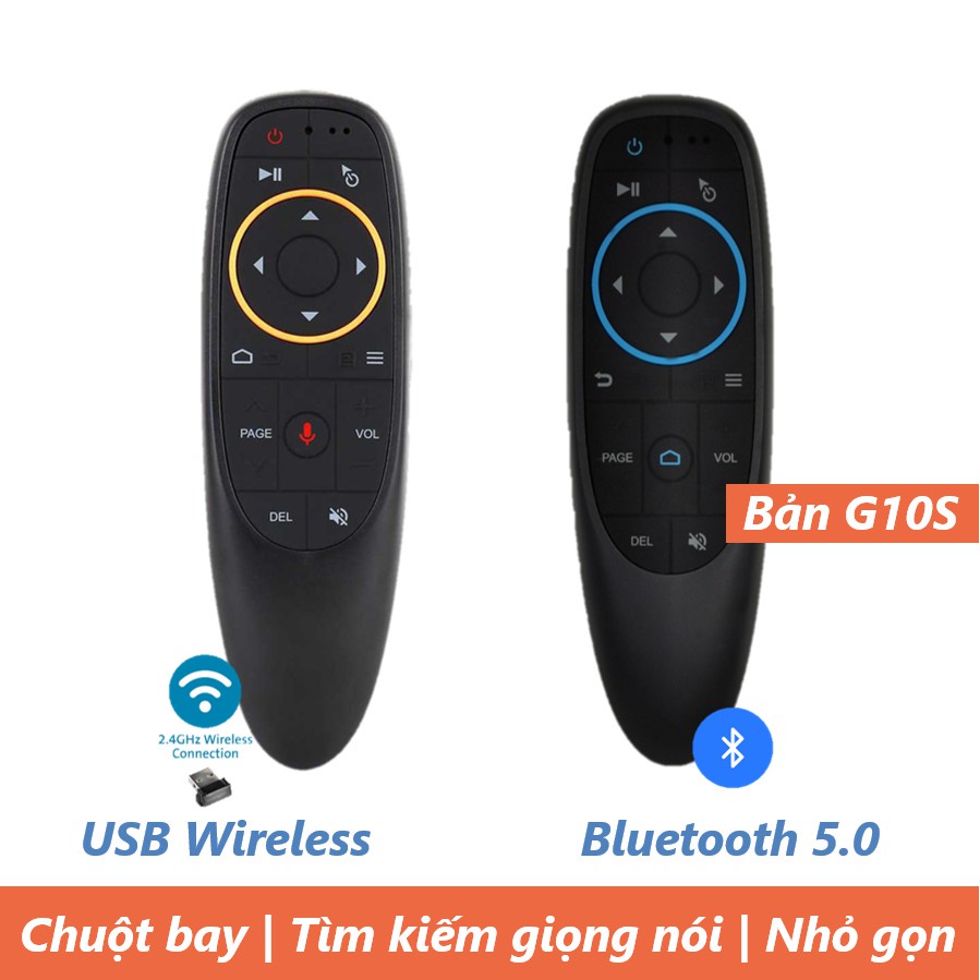Điều khiển chuột bay tìm kiếm giọng nói air mouse remote voice g10 / g10s / q6 / v1