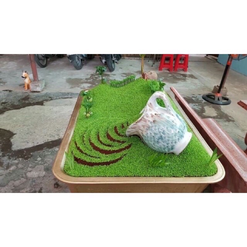 1kg bột rêu phủ gốc cây - Phụ kiện hoa