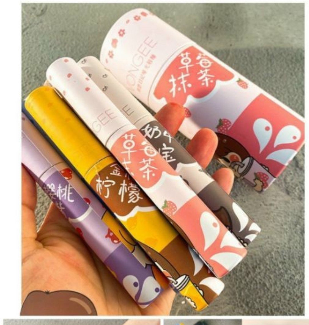 SET SON VON GEE BẢN LIMITED 6 Cây .Vỏ Hồng Mẫu Mới